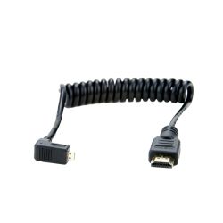 Billede af Atomos Coiled -Right angle Micro to Full HDMI 30cm - Ledning