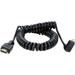Billede af Atomos Coiled -Right angle Micro to Full HDMI 50cm - Ledning