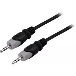 Deltaco Audio Cable, 3.5mm Ma, Ma, 10m - Ledning