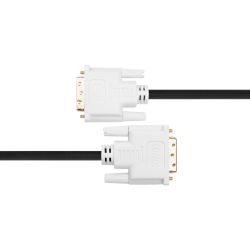 Deltaco Dvi-d Dual Link Cable, 1m, Black - Ledning