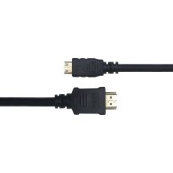 Billede af Deltaco Hdmi - Mini Hdmi Cable, 2m, Black - Ledning