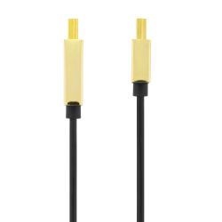 Deltaco Ultra-thin Hdmi Cable, 3m, Black/gold - Ledning