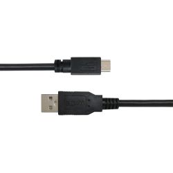 Deltaco Usb 2.0 Micro B Cable, 2.4a, 3m Black - Ledning