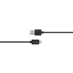 Deltaco Usb-a- Lightning Cable, 1m, Black - Ledning
