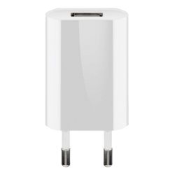 Goobay Usb Charger Wall Socket Output Current 1000ma 1xusb 2. White - Oplader