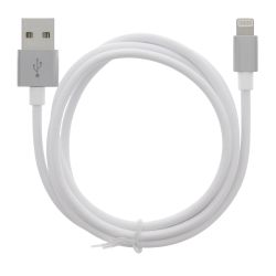 Mob:a Moba Cable Usb-a - Lightning 2.4a, 1m, White - Ledning