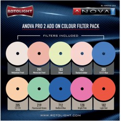 Billede af Rotolight 10 Piece Colour FX Pack for Anova PRO - Arbejdslampe