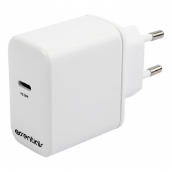 Essentials Wall Charger Pd 30w, Usb-c, White - Oplader