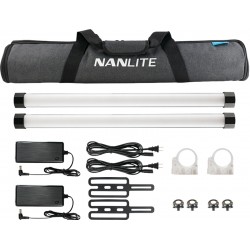 Nanlite Pavotube II 15X - 2 Light kit - Arbejdslampe