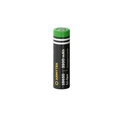 Armytek 18650 Li-ion 3500mah Battery / Without Pcb / Rechargeable - Batteri