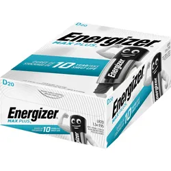 Energizer Max Plus D DP20 - Batteri Energizer Max Plus D DP20 - Batteri