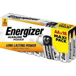 Energizer Power AA 16 pack Tray - Batteri Energizer Power AA 16 pack Tray - Batteri