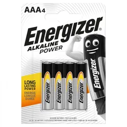 Energizer Power AAA 4 pack - Batteri Energizer Power AAA 4 pack - Batteri
