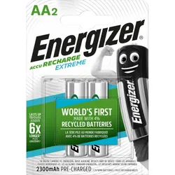 Energizer Recharge Extreme Eco AA 2300mAh 2 pack - Batteri Energizer Recharge Extreme Eco AA 2300mAh 2 pack - Batteri