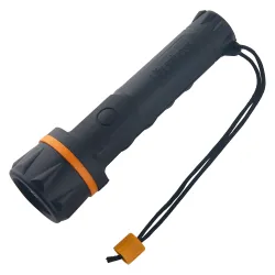 Uniross Heavy Duty Torch 15 Lumen (2 x AA) - Lommelygte